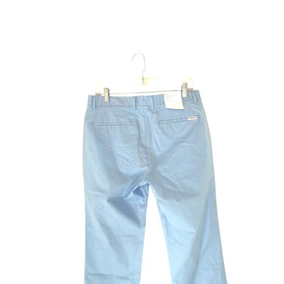 Calvin Klein Men's The Refined Stretch Chino Pants Slim Fit Preppy Size 32x32 - Picture 7 of 12